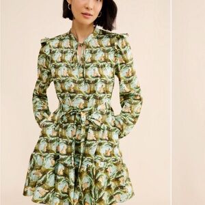 Laura Pleated Mini Dress